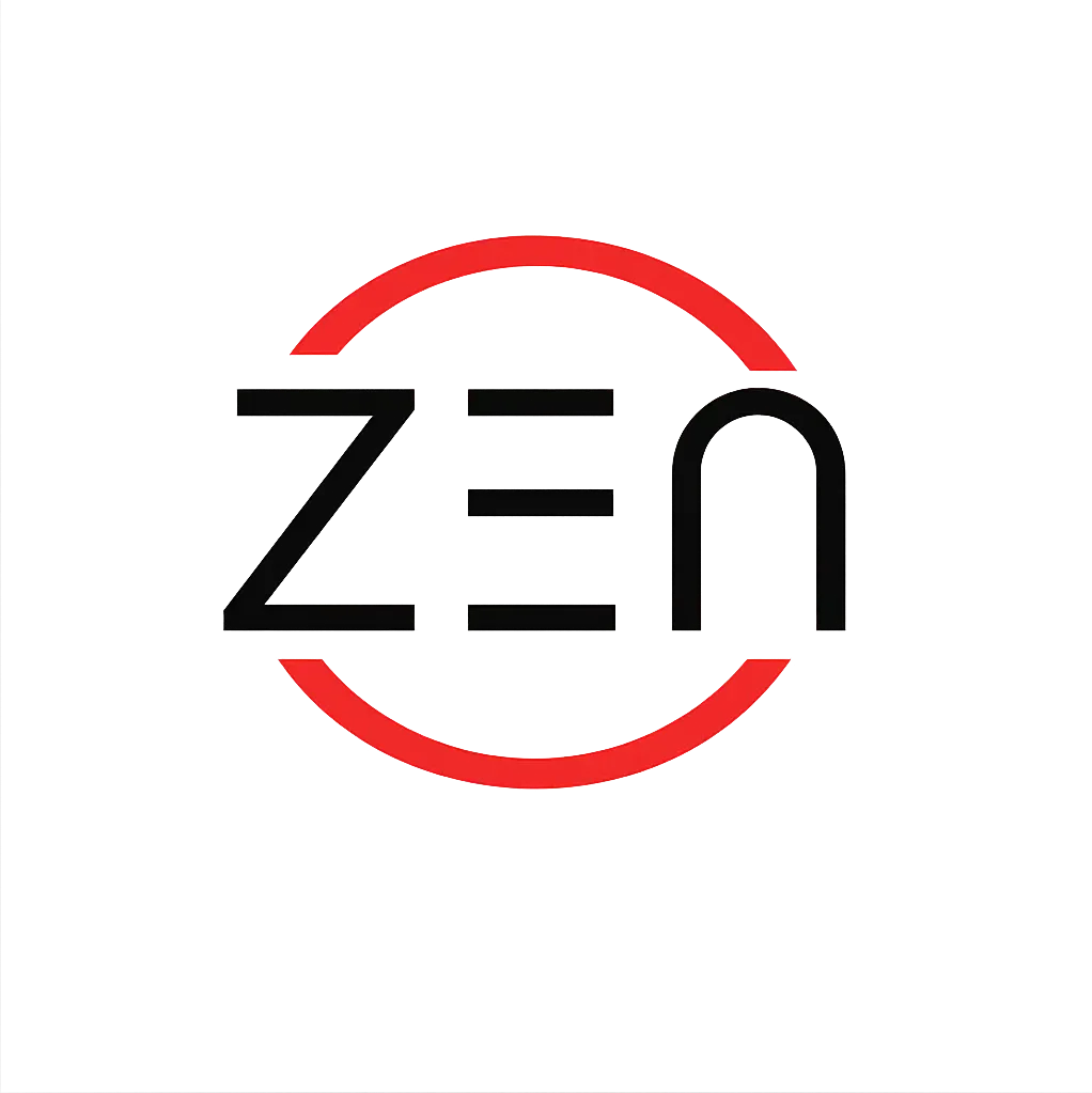zen şeffaf logo