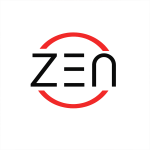 zen şeffaf logo